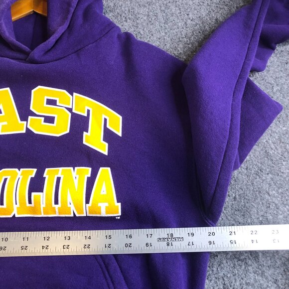 Russel Athletic East Carolina University Hoodie Mens Small Purple Sweatshirt - Picture 8 of 10